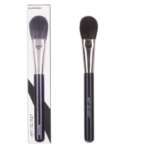 Angled powder brush blush brush